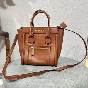 Michael Kors Colette Satchel crossbody top handle bag